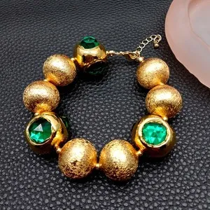 Authentic Emerald Guardian: Protective Harmony Bracelet