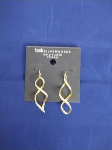 Authentic Celestial Spiral Gold-Plated Crystal Talismans