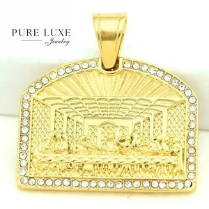Authentic Sacred Supper: IcyBling Pendant Illuminates the Path