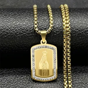 Authentic The Golden Radiance of Our Lady of Guadalupe Sacred Devotional Tag