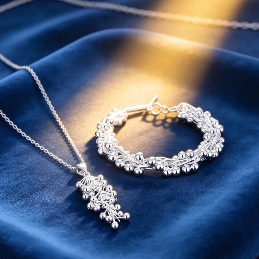 Authentic Grapeful Abundance: Sterling Silver Delight for the Soul