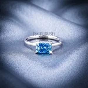 Authentic Serenity's Gift: Aqua Blue Aquamarine Radiance on Your Finger