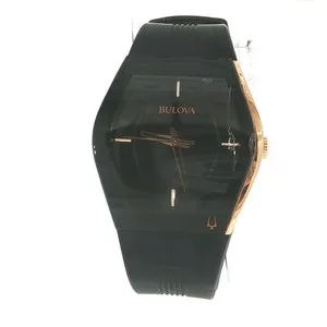 Authentic Bulova Latin Grammy Gemini Rose Gold Plated Quartz Watch 97A163