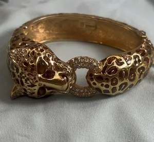 Authentic Leopard's Mystical Stride: Golden Protection and Radiant Vitality