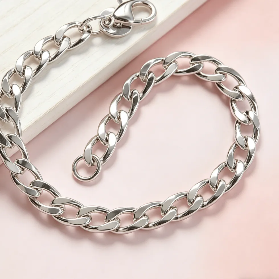 Authentic Eternal Silver Link Binding - Celestial Protection Chain Bracelet