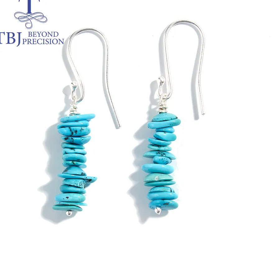 Authentic Whispers of the Desert Goddess: Turquoise Dangle Earrings for the December Born