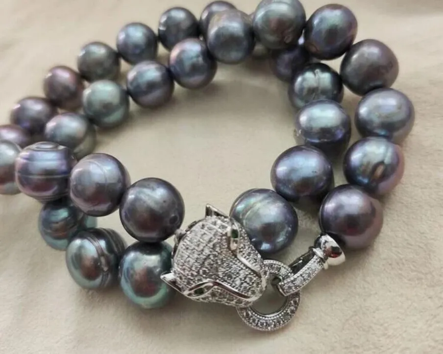 Authentic Midnight Tide: The Baroque Tahitian Pearl Talisman