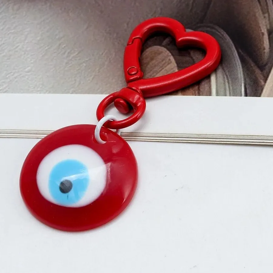 Authentic The Azure Gaze Protection Talisman Key Ring