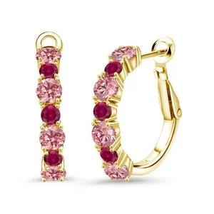 Authentic Eternal Bloom - 18K Radiance Hoop