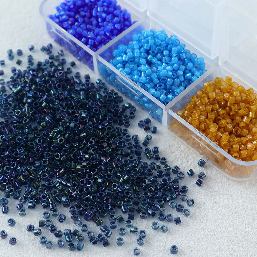 Authentic Miyuki 10g Package Imported From Japan Dileca11/0 Dyed Core Seed Bead Jewelry Accessories Suitable For All Kinds Of DIY