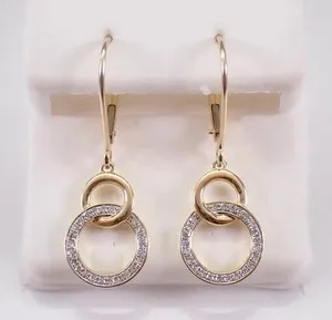 Authentic Celestial Harmony: Elevate Your Spirit with 1Ct Round Cut Moissanite Earrings