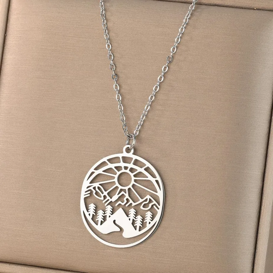 Authentic Exquisite Necklace Nature Lovers Necklace, Minimalist Jewelry, Traveler, Scout, Mom, Valentine's Day Birthday
