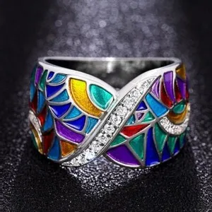 Authentic The Prism of Ethereal Radiance Enamel Band