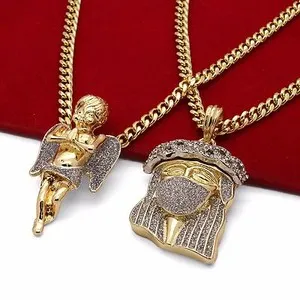 Authentic The Celestial Guardian: Sacred Iconography Cuban Chain