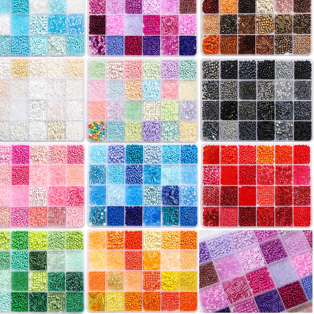Authentic Alchemist's Loom Sacred Glass Seed Beads - 24-Grid Multiverse Creation Set