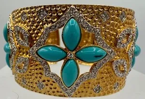 Authentic Celestial Quatrefoil: The Gilded Guardian of Serenity