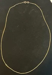 Authentic The Golden Thread of Ages Italian Cable Chain