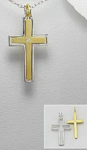 Authentic Radiant Luminescence: The Gilded Cross of Eternal Grace