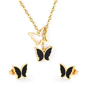 Authentic Eternal Harmony: Twin Black Butterfly's Whispered Wings