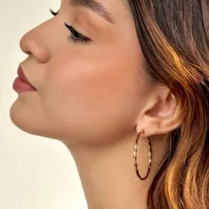 Authentic Celestial Halo Sacred Hoops - 18K Gold Plated Solar Energy & Infinite Flow Talisman