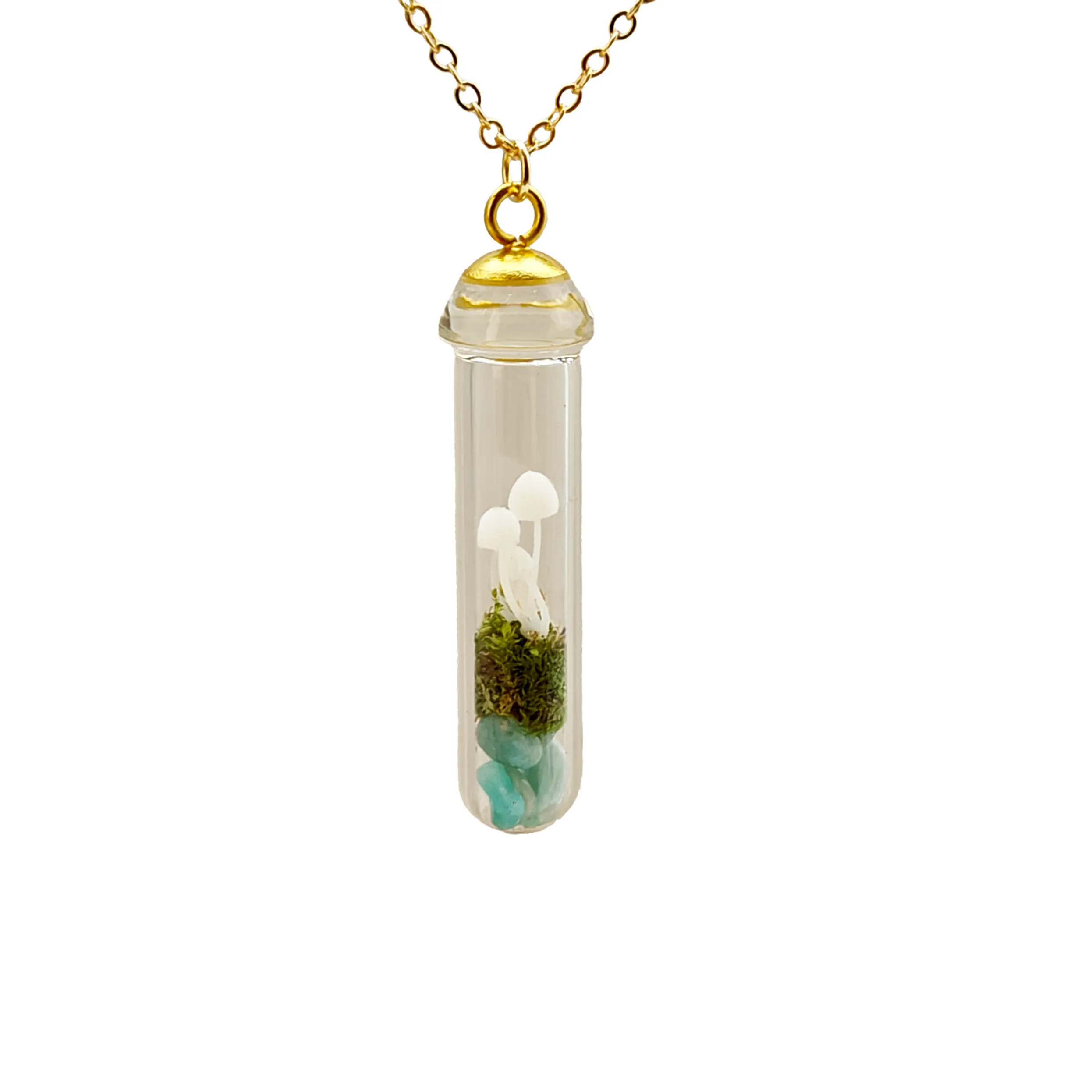 Authentic The Enchanged Forest Vial: A Glimmering Portal of Botanical Mystery
