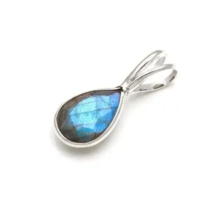 Authentic Labradorite Heart of Love Pendant: A Celestial Bridge for Lovers