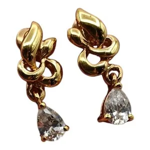 Authentic Pearl‑Shimmered Celestial Dangles: 14K Gold‑Plated Enchantments