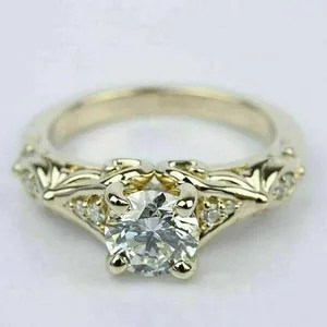 Authentic Celestial Radiance Vow Ring - 14K Gold Infused Sacred Union Band