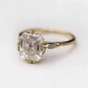 Authentic Aura of Sophia: The Golden Heart of the Asscher