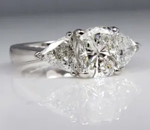 Authentic The Celestial Radiance Cushion-Cut Moissanite Talisman