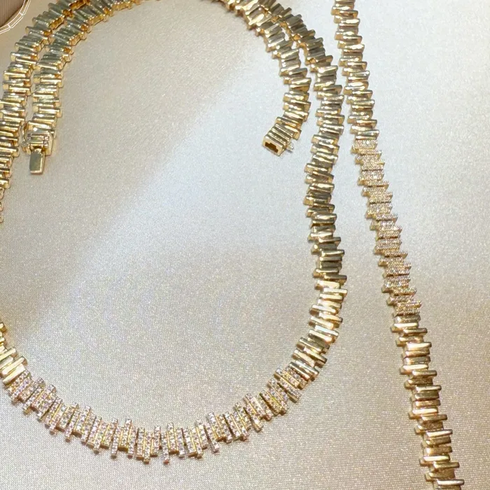 Authentic Celestial Radiance: The Golden Diamond Constellation Set