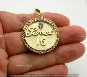 Authentic Celestial Azure: The Vintage Sweet Sixteen Sapphire Talisman