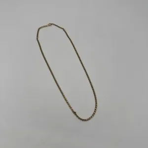 Authentic Vintage 14K Gold Plated Mariner Link Necklace 20” Vintage Sweet Chain