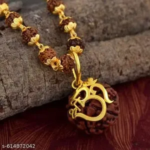 Authentic The Celestial Resonance of the Five-Faced Rudraksha Mala