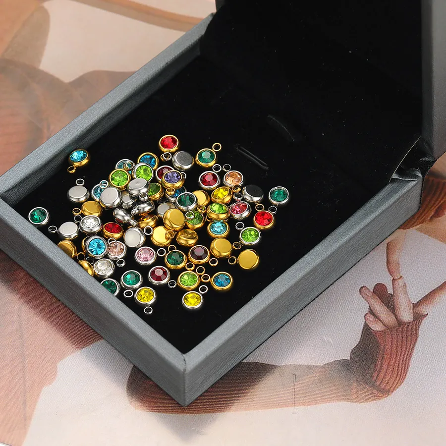 Authentic Celestial Zodiac Birthstone Talismans - Constellation Zircon Sacred Charms Set