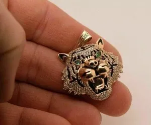 Authentic The Emerald Eye of the Sovereign Tiger