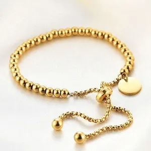 Authentic 18K Gold Plated Rope Slider Bracelet