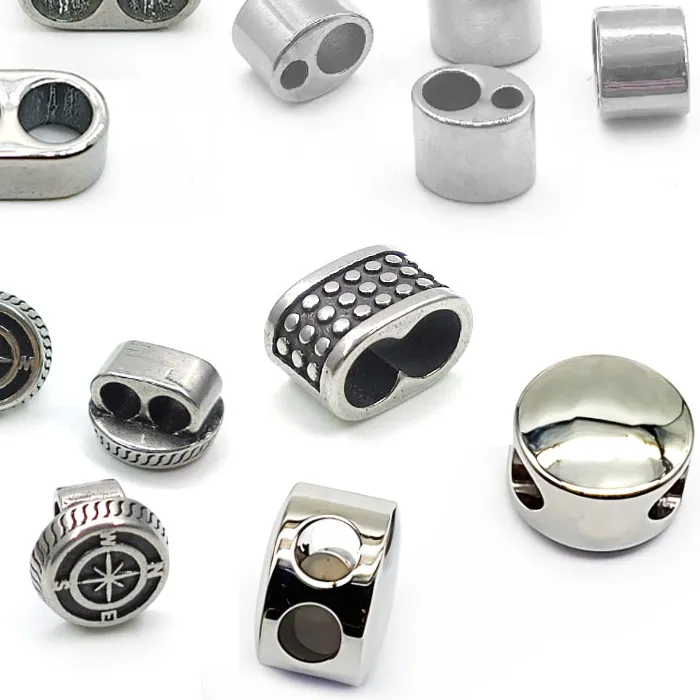 Authentic The Alchemical Conduits: Stainless Steel Sovereignty Beads