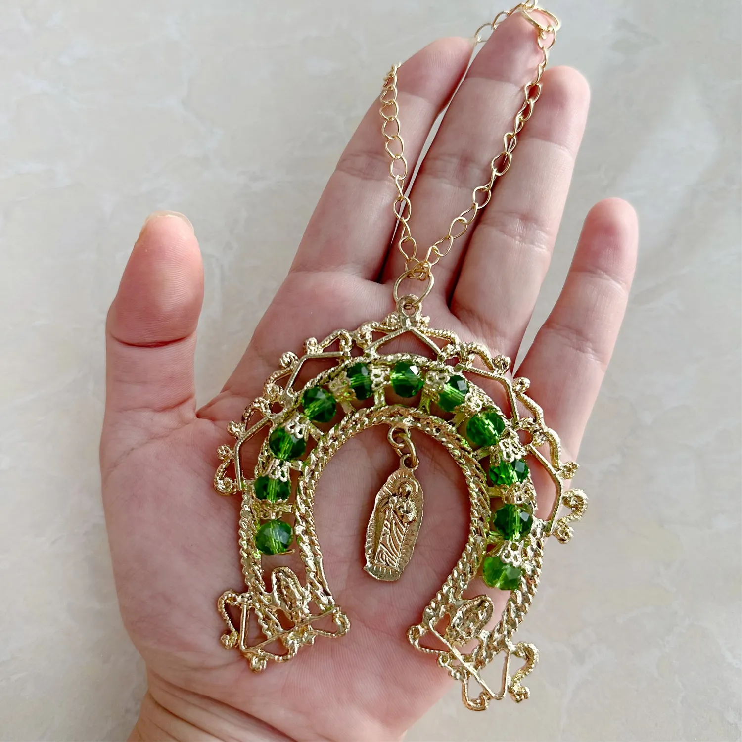 Authentic Sacred Icons of Divine Protection: The Celestial Gold Medal Collection