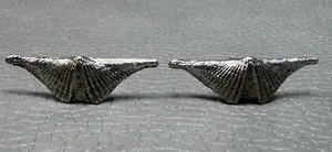 Authentic Vintage Wings White Gold Plated Cuff Links