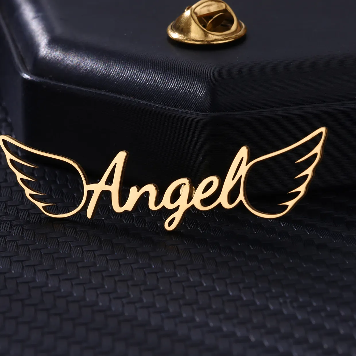 Authentic Celestial Wings of Identity: Your Personalized Guardian Amulet