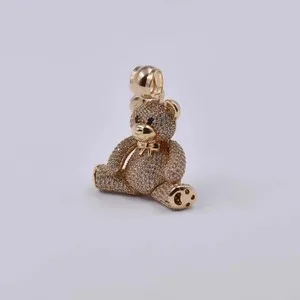 Authentic The Celestial Guardian: Gilded Teddy Bear Talisman