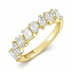 Authentic Celestial Radiance Band - Sacred Promise and Ethereal Clarity Sterling Silver Ring
