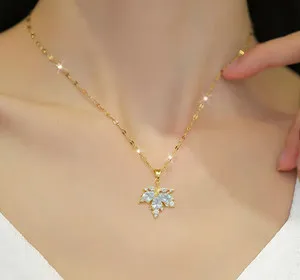 Authentic The Gilded Arboreal Sigil: Autumnal Harmony Necklace