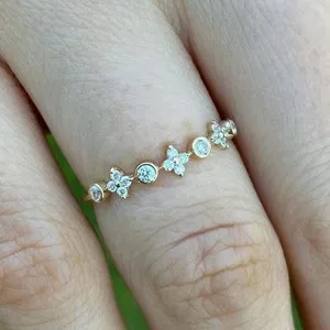 Authentic Circle of Infinite Light - 2Ct VVS1 Moissanite Eternity Band in Radiant 14K Gold