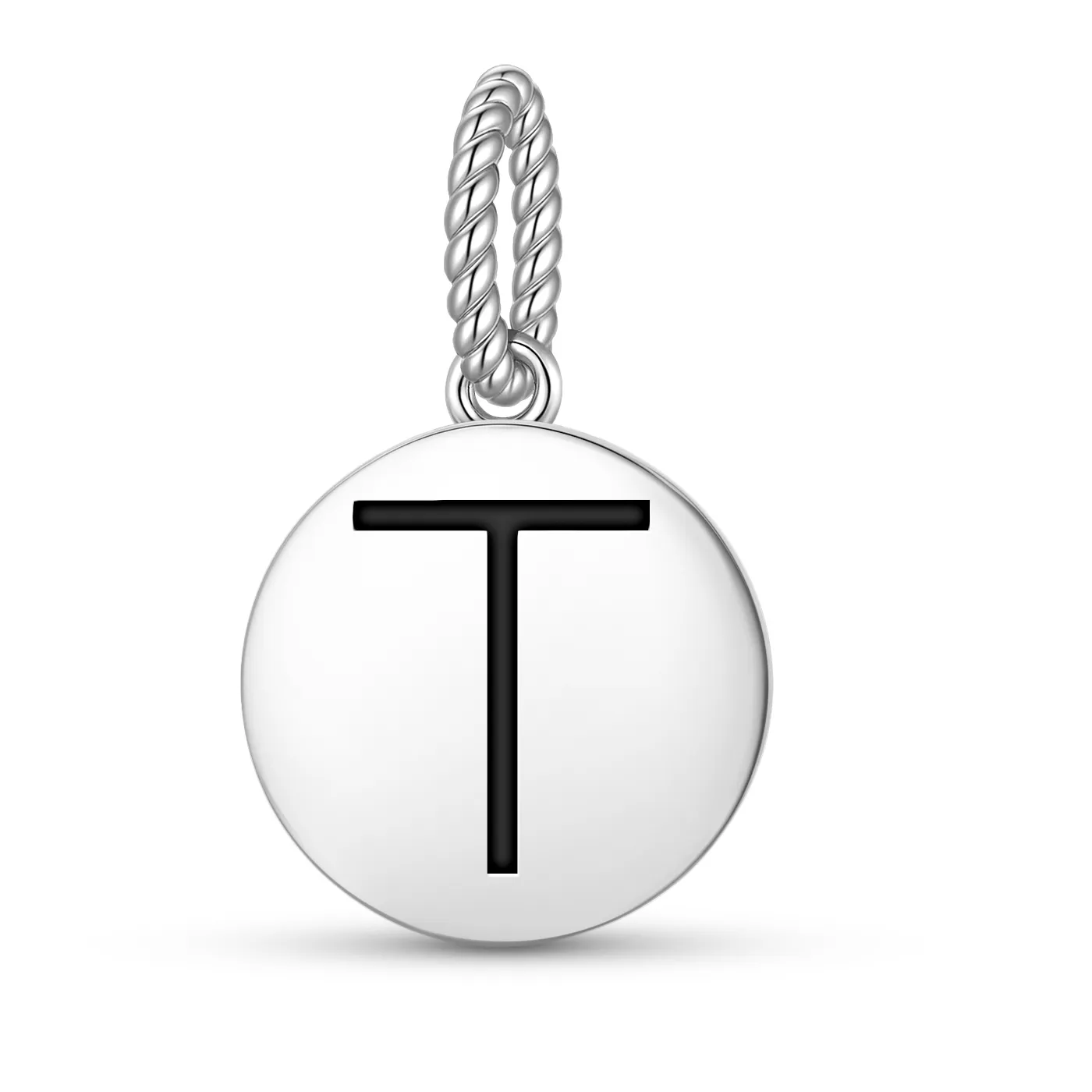 Authentic Christianity Tau Cross–Crux Commissa Pendant 925 Sterling Silver Symbol Charm Bead for Women Bracelet Necklace Jewelry