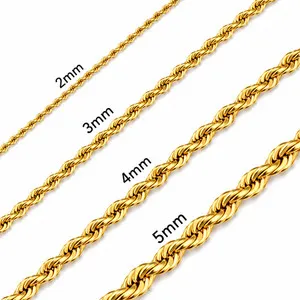 Authentic Celestial Gold‑Plated Rope Chain – Sacred Link of Light
