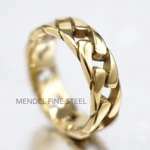 Authentic The Gilded Vanguard Cuban Link Ring
