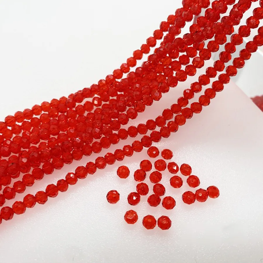 Authentic Crimson Fire Crystal Strands of Infinite Intention