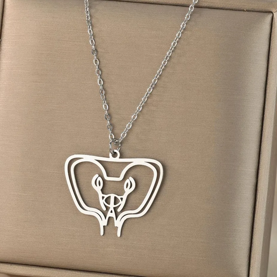 Authentic QIAMNI Lord of Chaos Apep Pendant Collar Chain Egypt Zodiac God Apophis Necklace Egyptian Goddess Jewelry